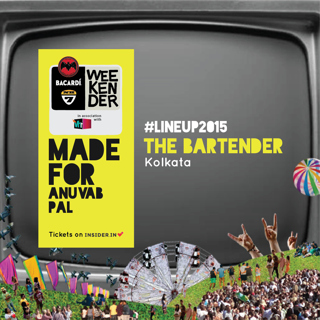 AnuvabPal's tweet photo. @Bartender_Music will be at @NH7. Most excited to be announcing Mike Mcleary.Epic as you young people say
#lineup2015 http://t.co/LsgrOlst8y