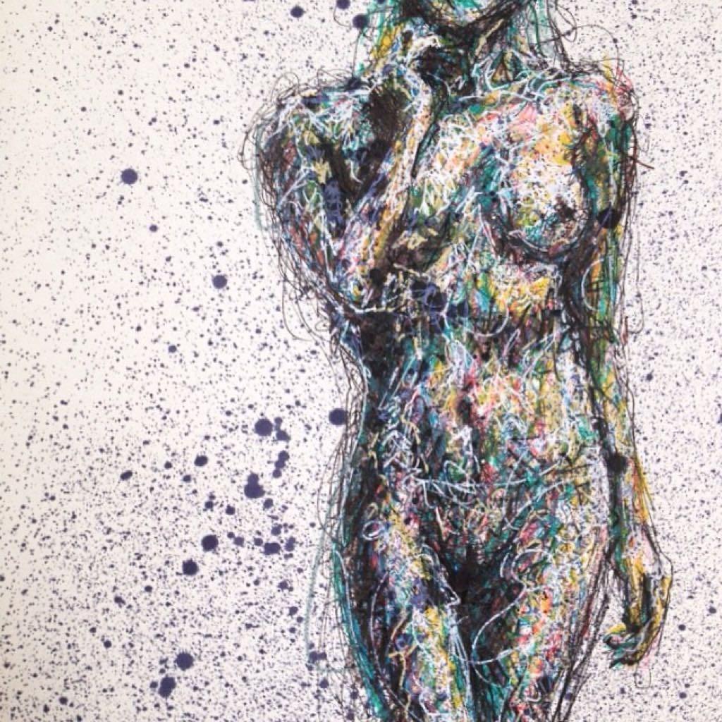 Mixed media on paper. IG: <a href="/juliogiannoni/">juliogiannoni</a>