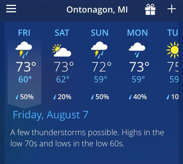 BOWMichigan's tweet photo. Be prepared for rain and shine! #BeyondBOW #backpacking @PorkiesPark http://t.co/qdvAZZOMNX
