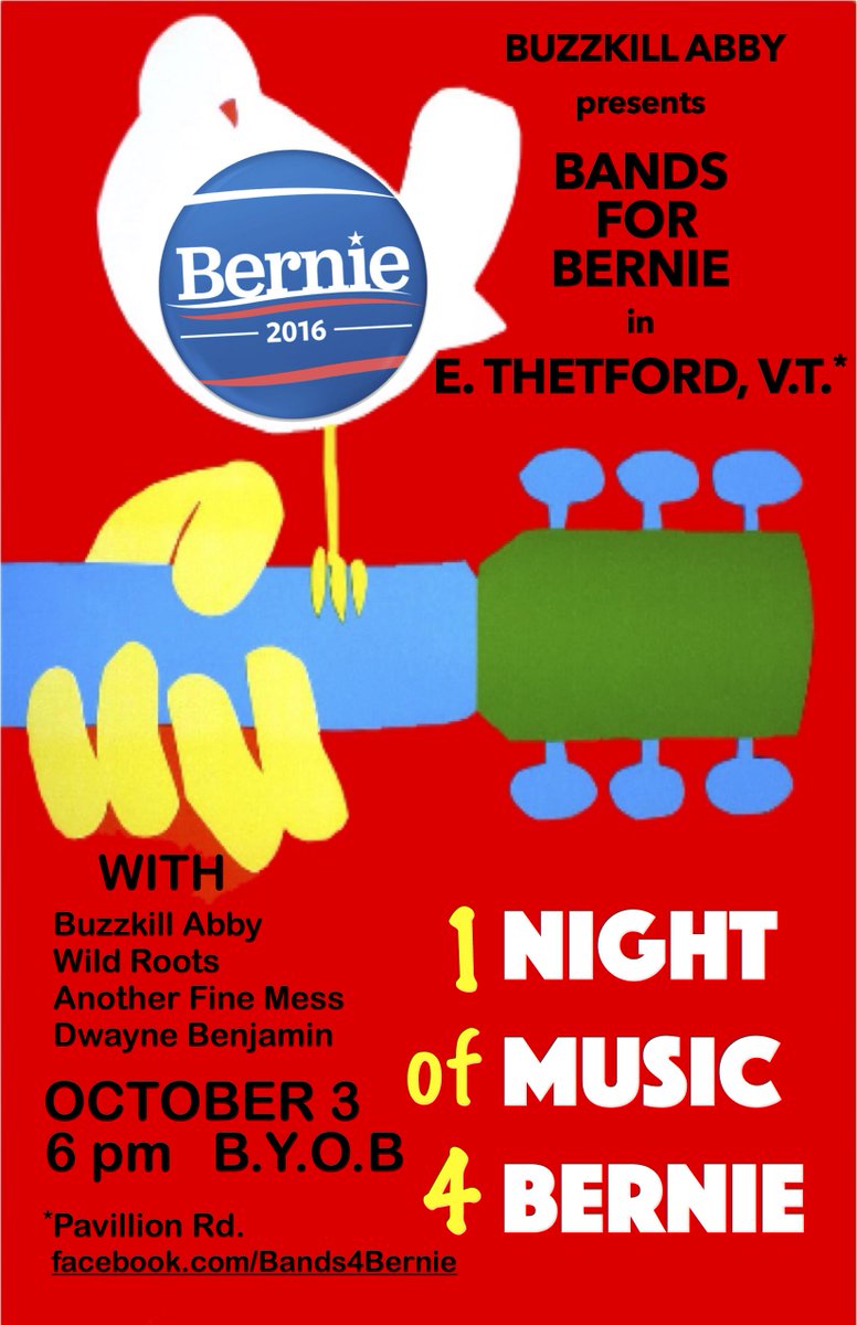 Bands For Bernie tweet media