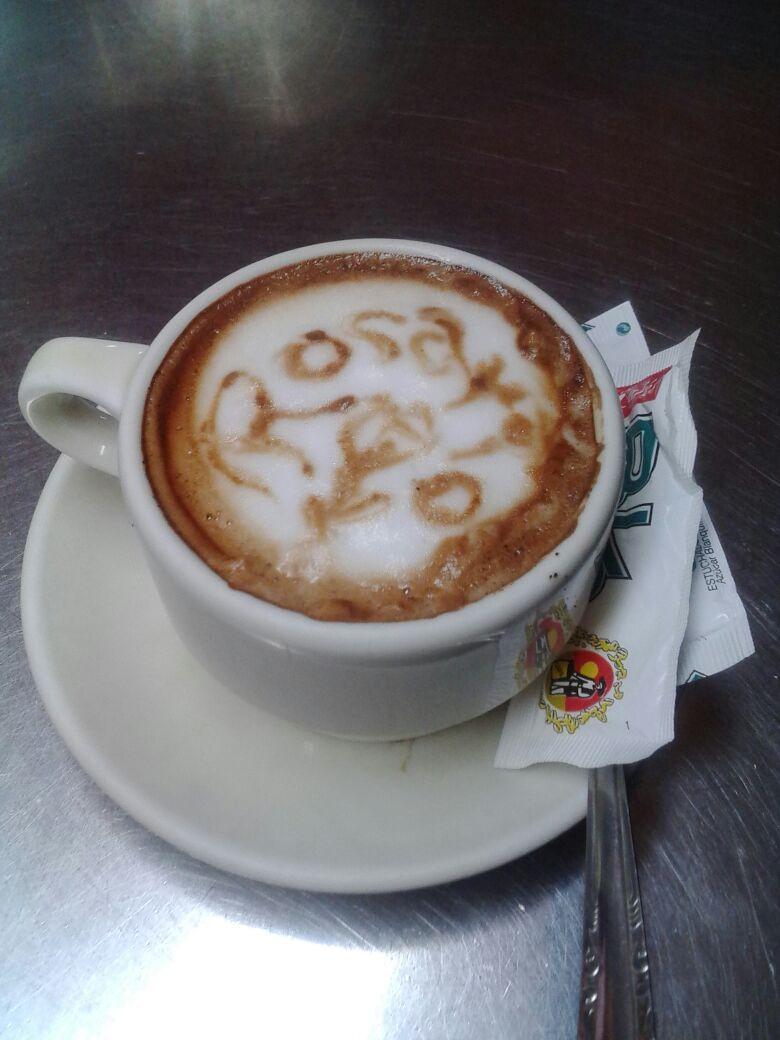 CmaraRcr's tweet photo. Un café diferente...#gracias http://t.co/D1rMdMDeGp