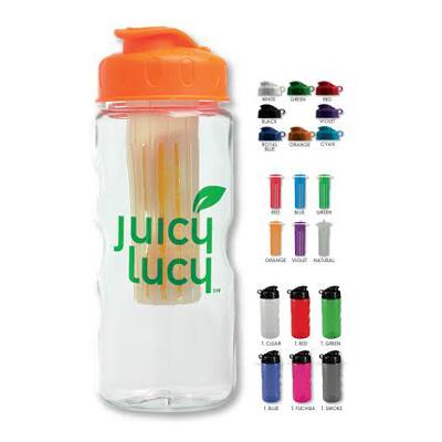 This water bottle has an infuser basket that flavors your water with your favorite fruit. For as low as $2.39.