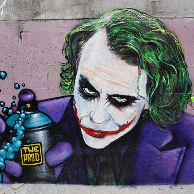 The Joker, by the TWEKrew