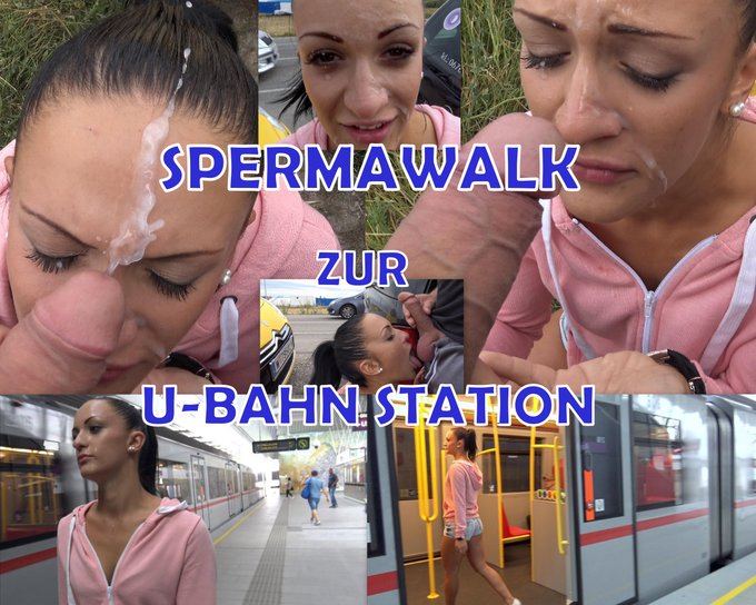 NEW CLIP ONLINE! SPERMWALK! #outdoor #deepthroat #sperm #facials @AndyBaxxx @HotFacials @BukkakeFacials