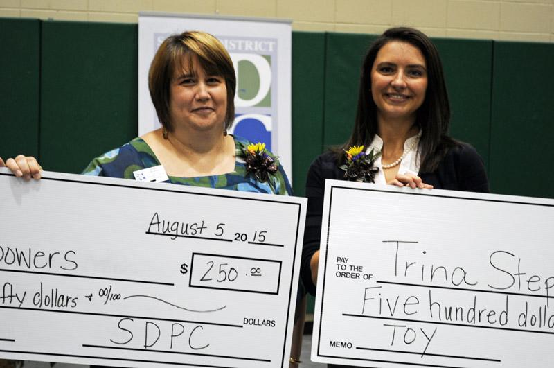 Big day for Central Elementary, home to our Teacher of the Year AND Support Employee of the Year!