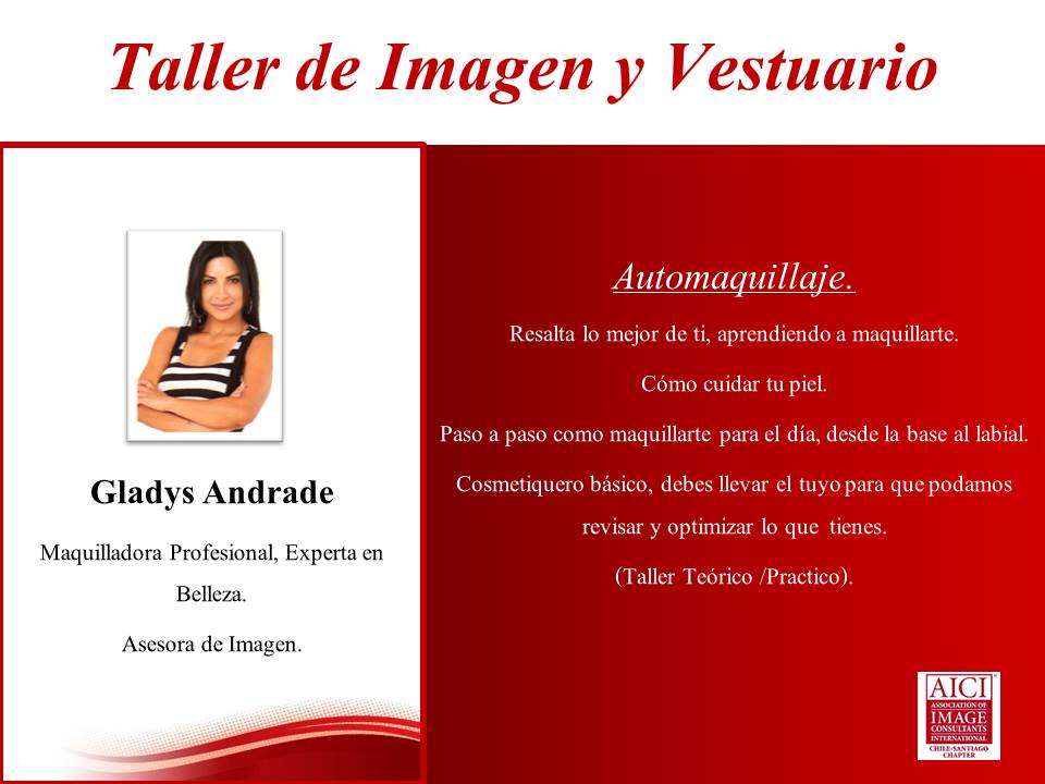 AICIChile's tweet photo. Últimos días para inscribirse en el taller de Imagen y Vestuario! http://t.co/MubITrTQG7 http://t.co/fXC2Onc4tu
