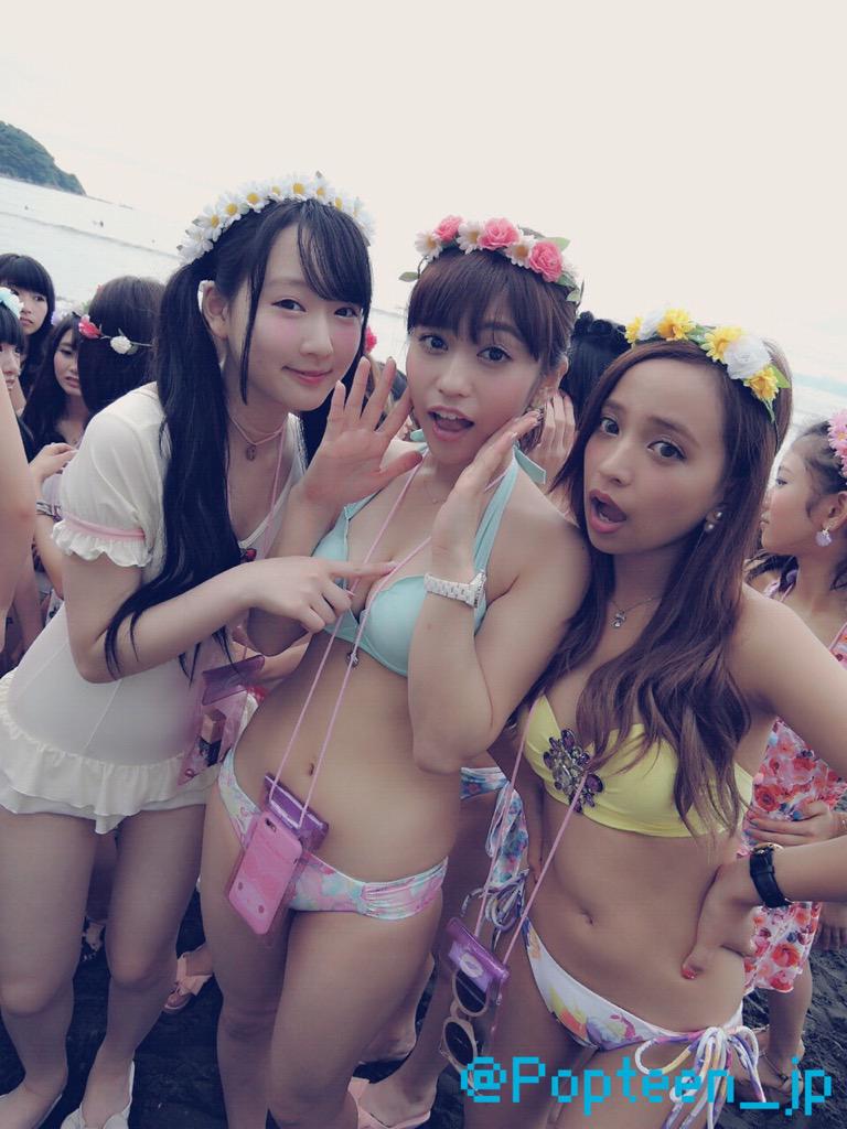Popteen ポップティーン 発売中のpop9月号 真夏の水着snap 特集では水着 Amp 海までコーデほか今年っぽさを出すヘアアレ Amp メイクを紹介してるよん Popteen 毎月1日発売 Popteen9月号は8月1日発売 オフショット 海 水着 Http T Co