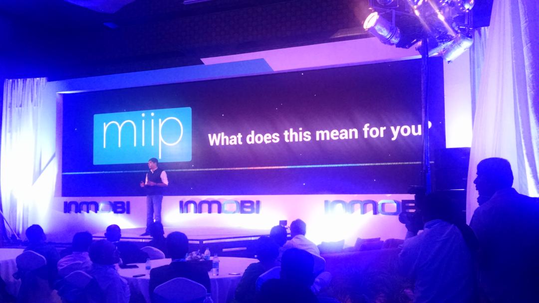 InMobi's tweet photo. Miip has been piloted with over 5 million consumers over the past 10 months #MiipForIndia http://t.co/k7rWBttUE8