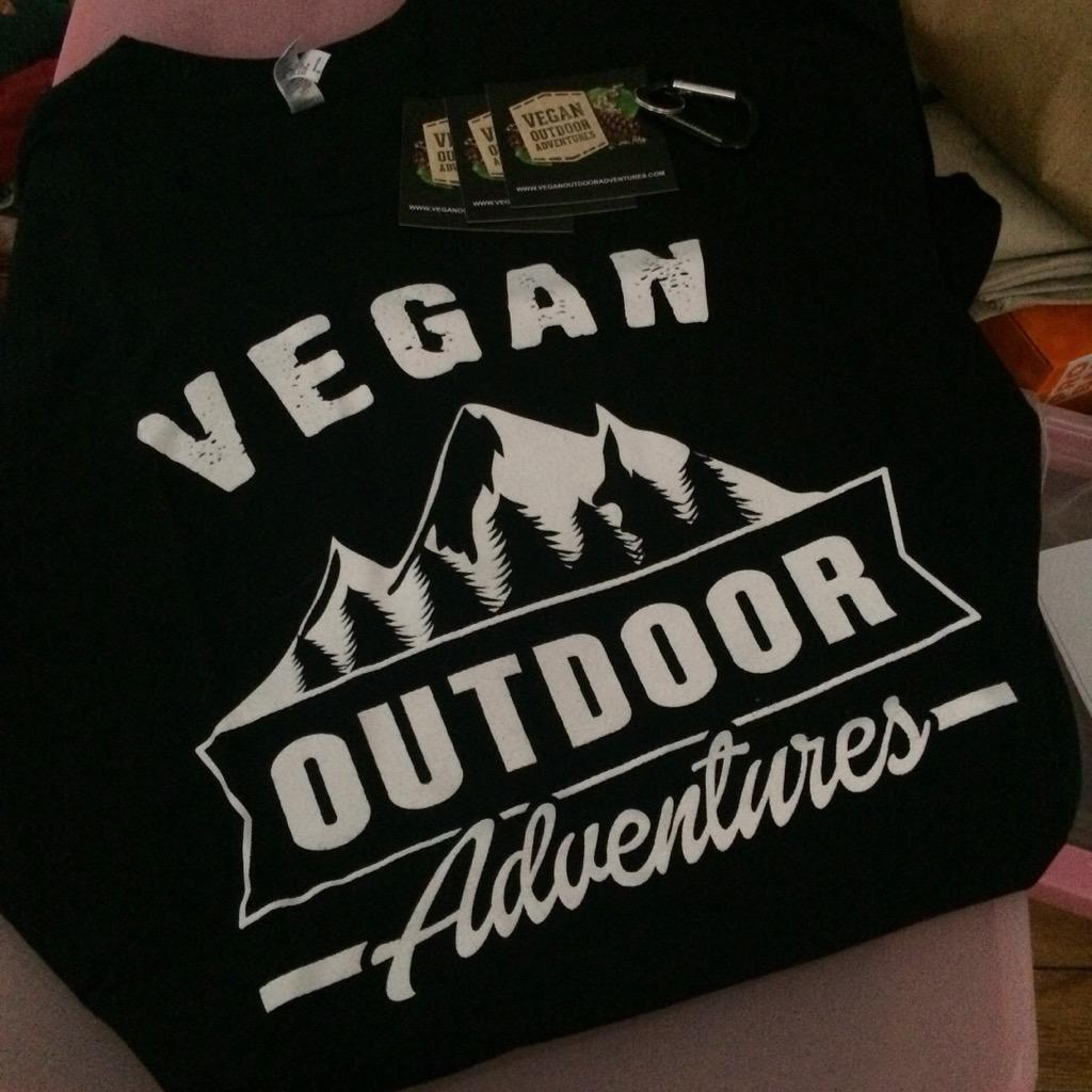 VeganOutdoor's tweet photo. Heading out to @jenojoon today! #veganoutdooradventures #veganswag http://t.co/RE1SuX6IfN