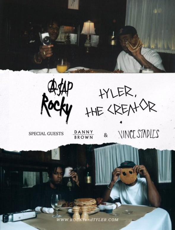 FistInTheAir's tweet photo. .@asvpxrocky &amp; @fucktyler Announce Joint Tour, @xdannyxbrownx, @vincestaples To Open 

DATES: http://t.co/ukXttnaaKX http://t.co/LRbpiPrvyu