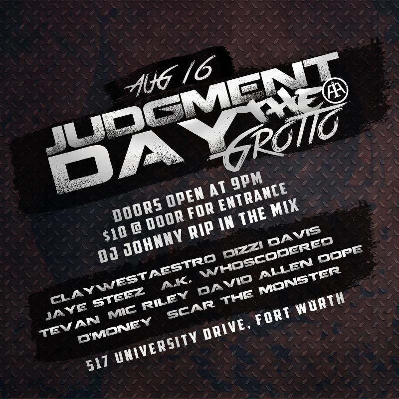 NewTexas214's tweet photo. The #AeroAfterLife Concert WEDNESDAY &amp; #JudgementDay SUNDAY by @Aeronotiqzinfo! LIT🔥

DETAILS: http://t.co/YzQdHJrlRv http://t.co/xLCp9juq3v