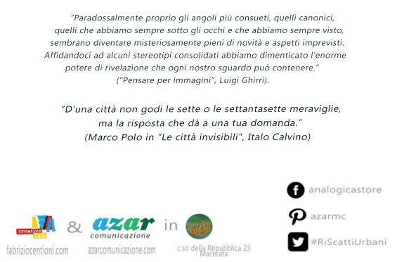AzarMc's tweet photo. "D'una città non godi le 7 o le 77 meraviglie, ma ..."  http://t.co/fSFvY7uy13 #RiscattiUrbani feat. #ScrittureBrevi http://t.co/RVmytPqCuc