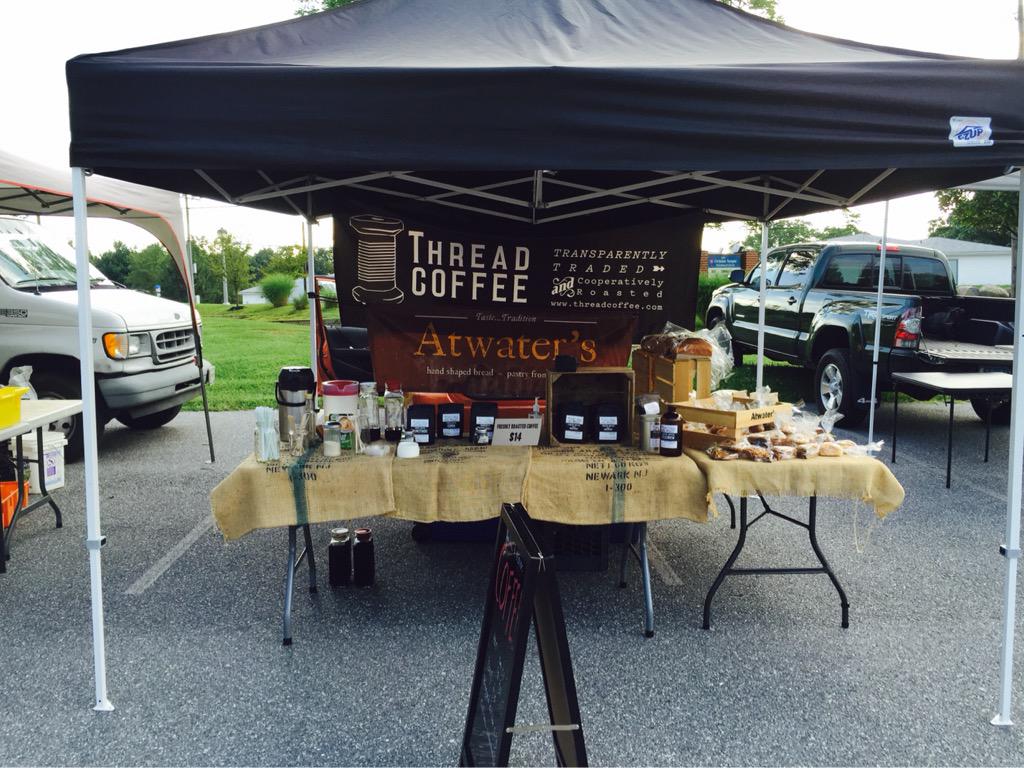 Slinging coffee at the #catonsville farmers market today 10a-1p