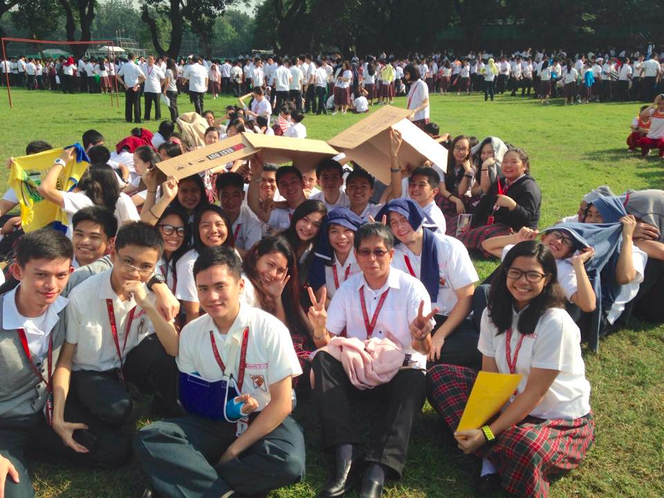 CSAClass2015's tweet photo. "Silong" #Batch2015Recall #CSAforever #4F (photo by @OPHELtower) #PorEp http://t.co/Tqbv5HC1p5