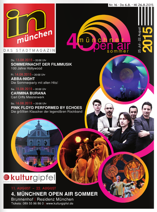 inmuenchen's tweet photo. Euer Veranstaltungsprogramm für die kommenden DREI Wochen! Jetzt druckfrisch oder als E-Paper: http://t.co/7psT7Ib6cX http://t.co/km3XvPGh7G