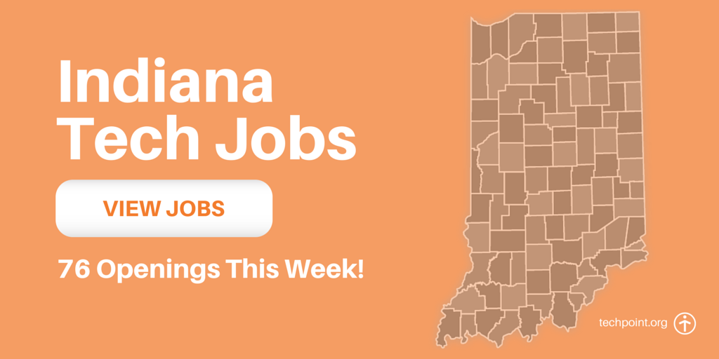 TechPointInd's tweet photo. 76 Open #Indiana #TechJobs This Week! http://t.co/FJ2o90zBzS @VergeHQ @LaunchFishers @IN_OSBE @VentureBeat @highalpha http://t.co/VLlL2UGLkU