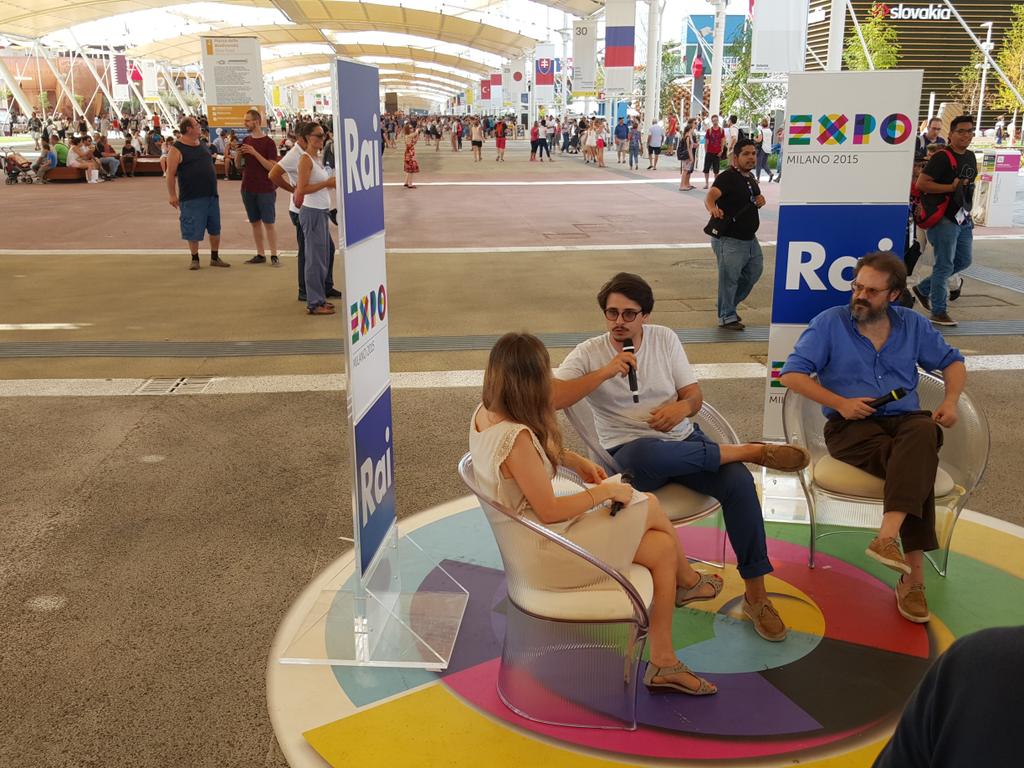 ClusterExpo2015's tweet photo. LIVE from #ExpoTalk #Expostory - scopriamo il filo conduttore di tutti gli Expo. @Expo2015Milano @IsoleMareCibo http://t.co/wUZCDDGLjg