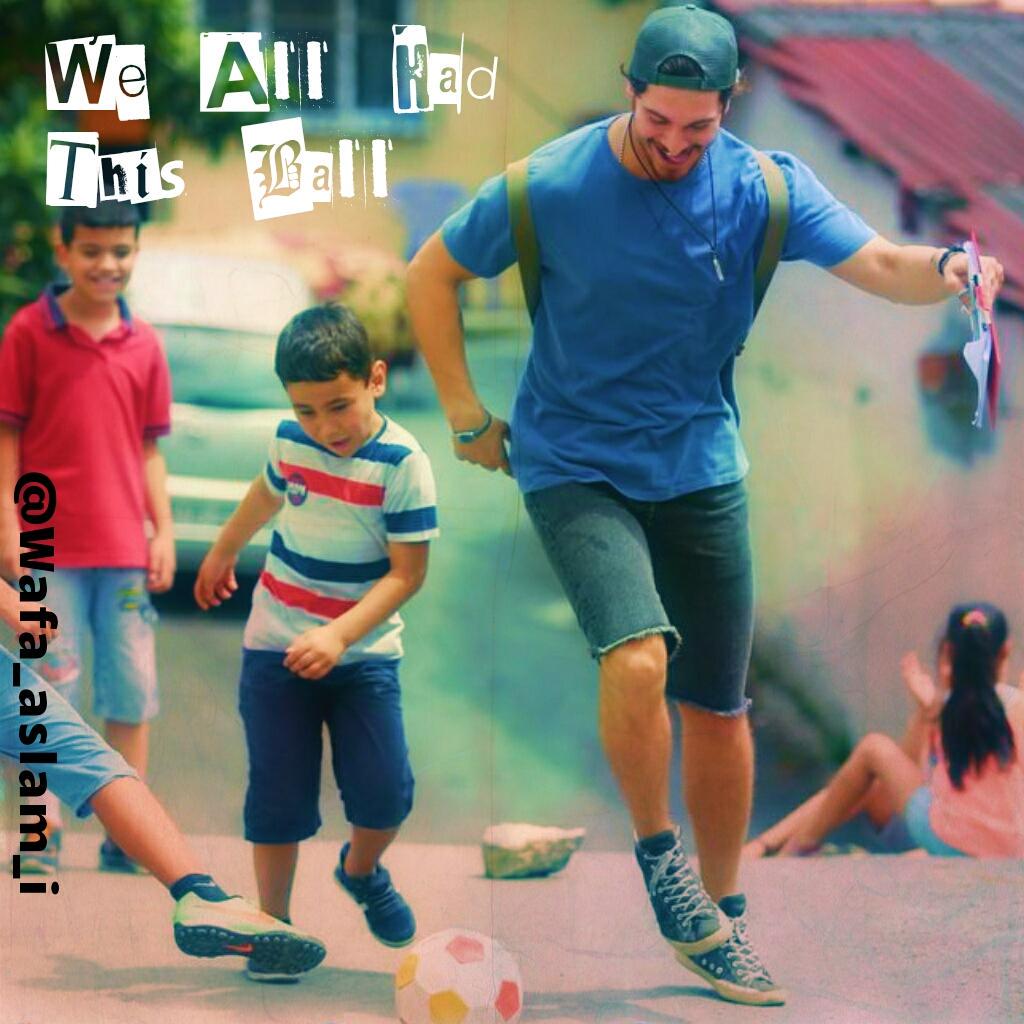 Culusoyworld's tweet photo. We all had this ball ⚽ 😘 #Steertfootball #Bariş #Delibal #CagatayUlusoy @cagatayulusoyy http://t.co/mJrJ7KvwqK