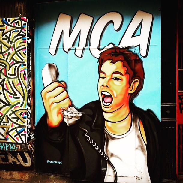 Happy Birthday & rest in peace Adam Yauch aka MCA Dope tribute by  by monkeysee_bk 
