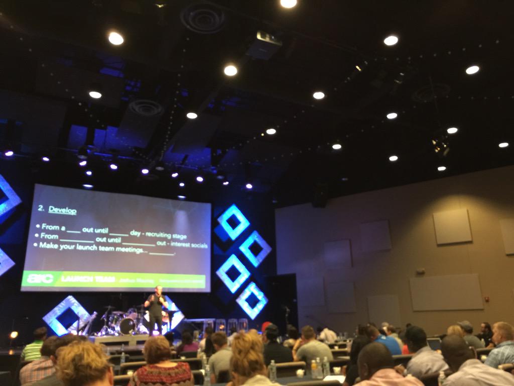 arcchurches's tweet photo. "Celebrate hard workers. Elevate team-builders and gatherers." @Joshua_Mauney #ARCLaunch http://t.co/pTN8EJiNiz