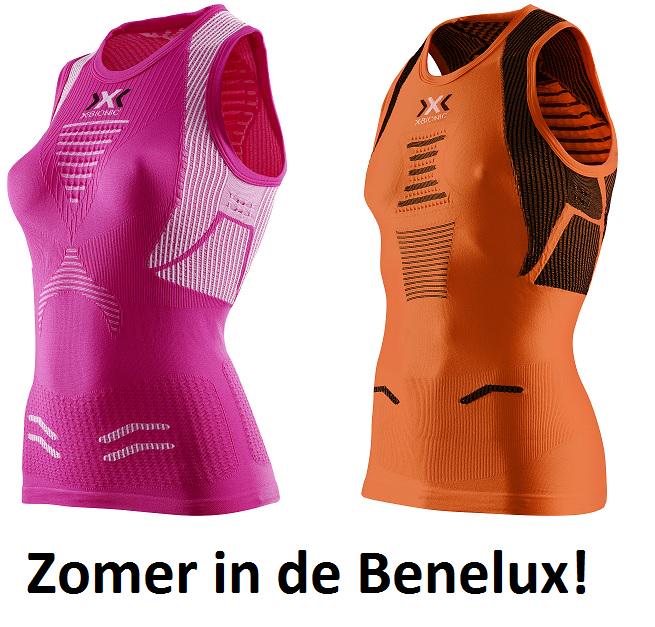 Dé oplossing van X-Bionic voor de warme dagen: The Trick running shirt singlet!