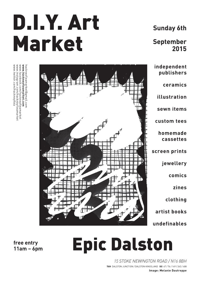 HackneyFlea's tweet image. D.I.Y. Art Market Sun 6th Sept on.fb.me/1SQqb4N with @FlabbyDagger @AllCatsPrint @amberhsu @TheTinyPencil