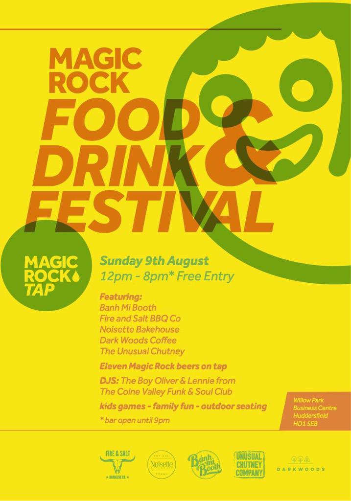 NoisetteBakes's tweet photo. This Sunday we're heading to @MagicRockTap we can't wait! #Huddersfield it's been a long time come get your bakes! 😁 http://t.co/myxe4BGvjh