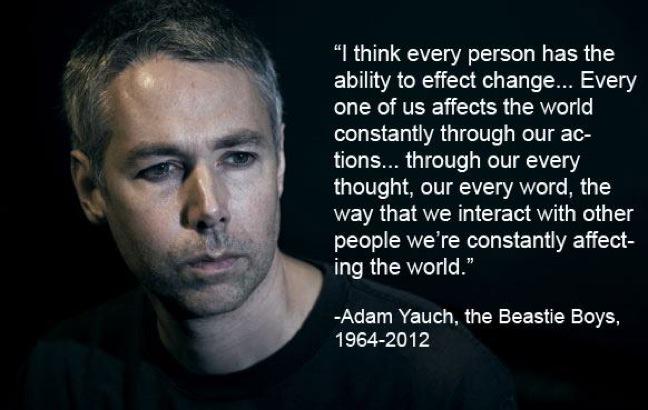 Today is Adam Yauch\s birthday, he would have been 51. Happy birthday MCA 