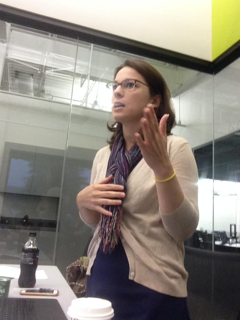 Brittany Berry, EAST Facilitator at Helen Tyson MS shares strategies &amp; experiences with new facilitators. #BARISTA