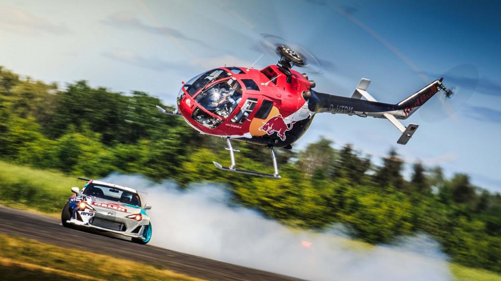 [WATCH] Aerobatic Helicopter Chases Drifting Race Car slapshift.tv/aerobatic-heli… #BO105 #ToyotaGT
