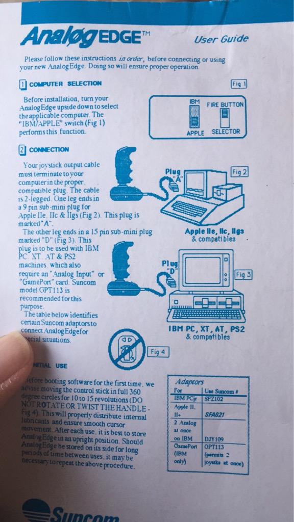 Age is just a number &amp; my husband's childhood AnalogEdge user guide shows his number is higher than mine #oldschool