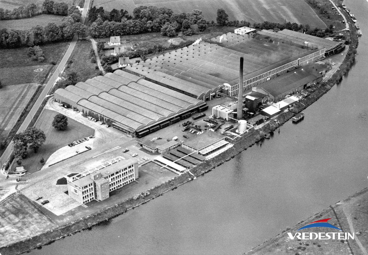 #VredesteinHistory Vredestein has been innovating for more than 100 years. Where is the factory on the photo located?