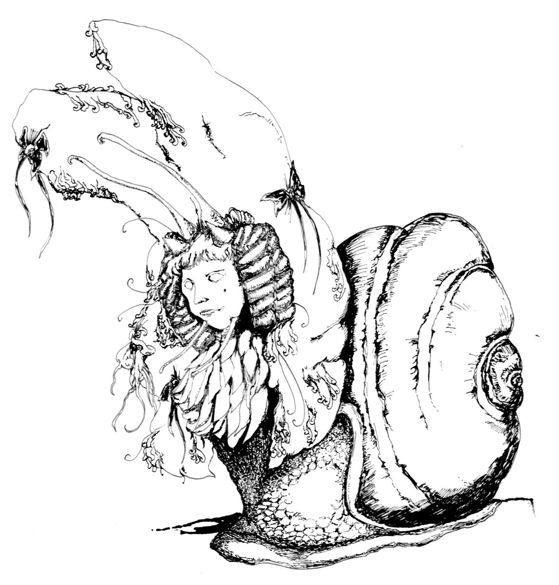kayrmf's tweet photo. Pomp Mollusc #dailysketch http://t.co/n9318Bbd1q