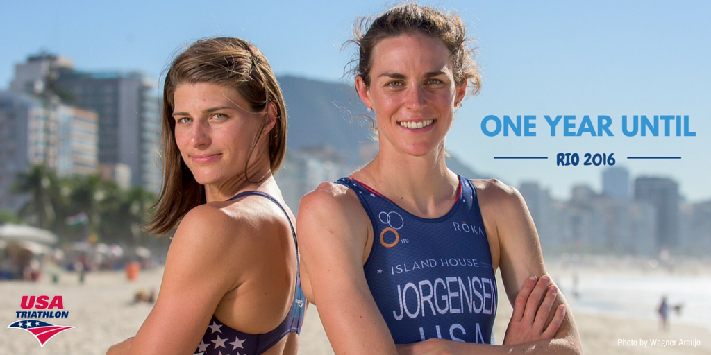Today marks one year until #Rio2016! #GoTeamUSA #1YearToGo