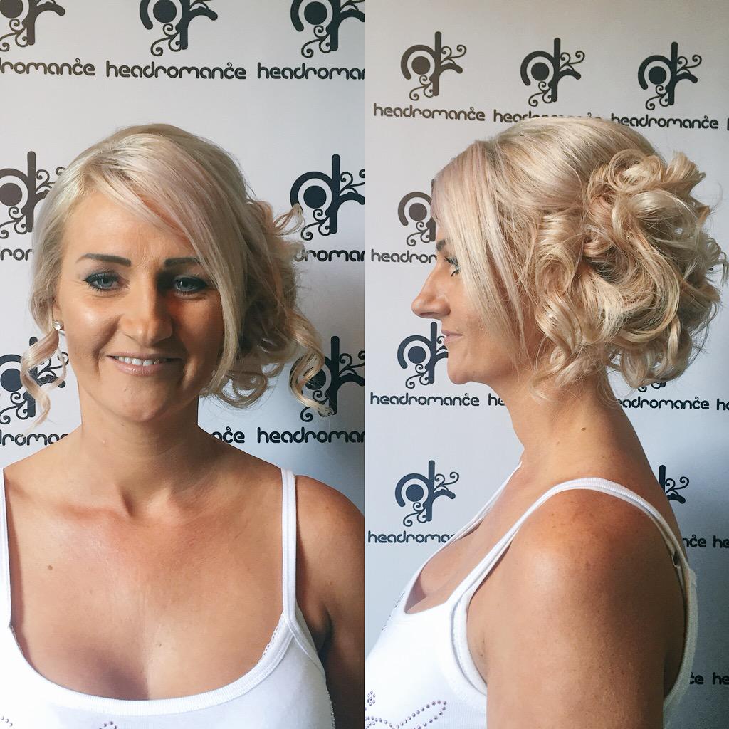 Head_Romance's tweet photo. We had a bridal party in of 12 last Saturday! What fun! #BridalHair #WeddingHair #HairUp #UpDo #HairHour @Hair_Hour http://t.co/RGevw5Kjic