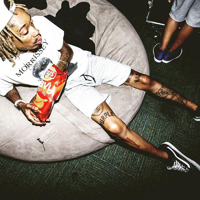 wiz khalifa wearing vans