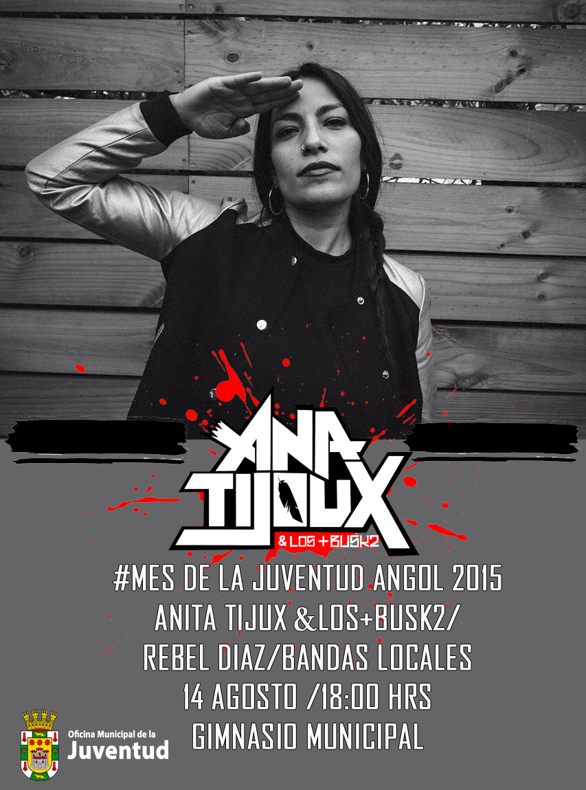 OmjAngol's tweet photo. #MES DE LA JUVENTUD ANGOL 14/8 GIMNASIO MUNICIPAL ,TODOS INVITADOS ENTRADA GRATUITA @anatijoux  &amp;LOS MAS BUSKA2 http://t.co/QVJwG8QJ17