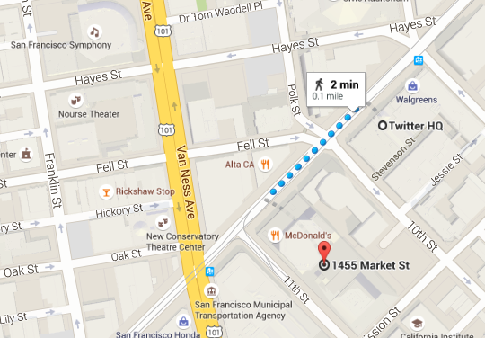 SenDeSaulnier's tweet photo. I've always said....the best #TwitterMarketing happens within 0.1 Miles of Uber's Corporate Headquarters. http://t.co/HK0SId9Hg9