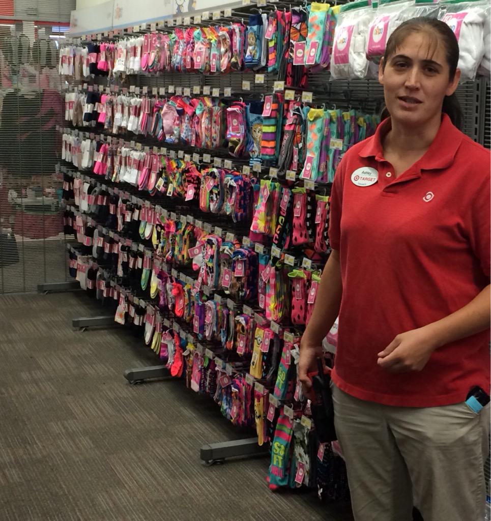 Ashley has us looking inSOCK on a Wednesday! We are ready for BTS !! #InstockNinjas #D166shelfies
