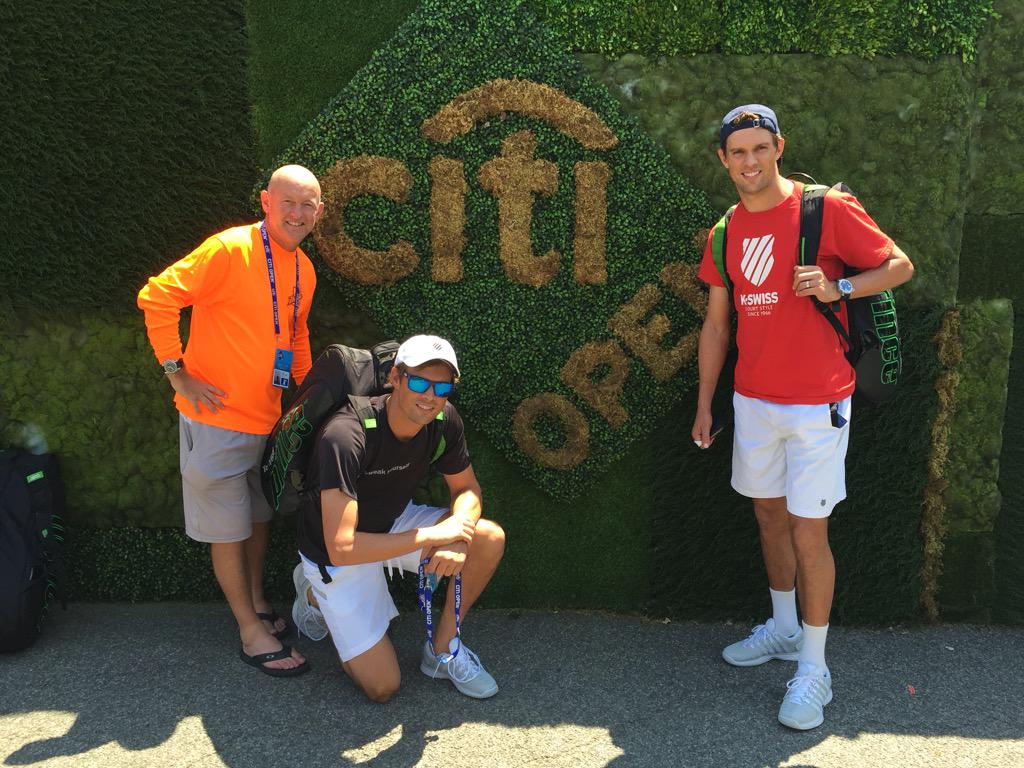 Wow. That went fast! It's been exactly 10 years since we started with the man in orange, <a href="/DavidMacTennis/">David Macpherson</a>. @CitiOpen