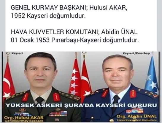 fatihdogan_38's tweet photo. Kayserili olan yeni GK Bşk. Org. Hulisi Akar ve HKK Org. Abidin Ünal'a yeni görevlerinde başarılar dilerim. http://t.co/iGEdlZLIiG