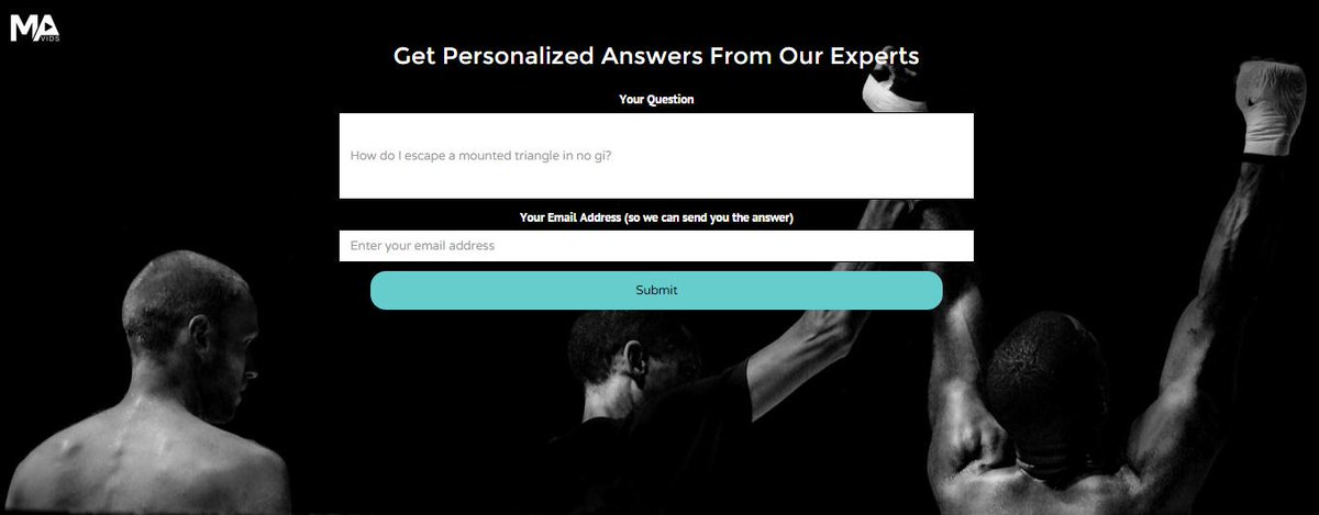 MAVidsCo's tweet photo. New personalized answers unveiled, send us your questions! http://t.co/wVKFh4PCXl #UFC #MMA #BJJ #MuayThai http://t.co/goGDnRFJsn