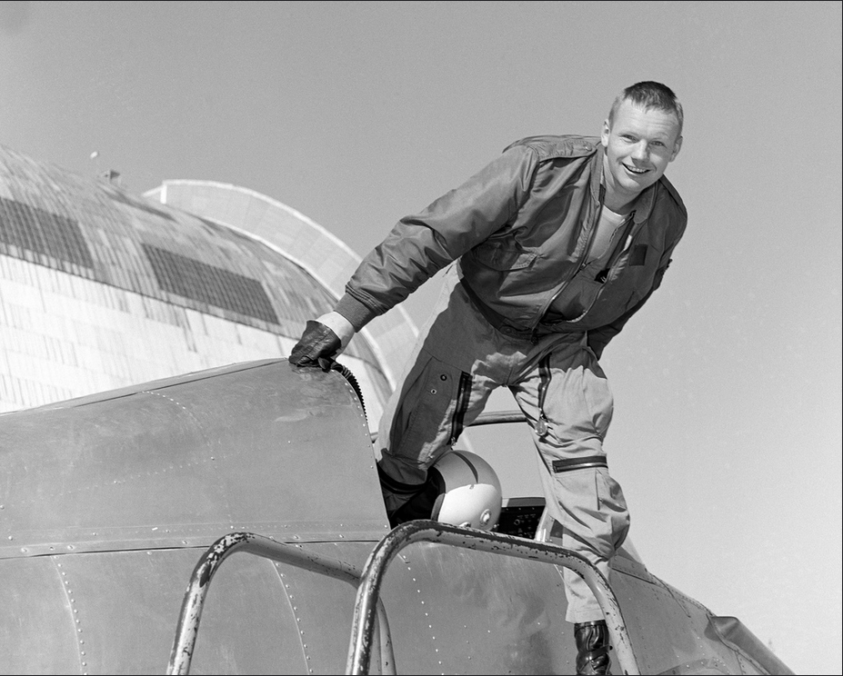 Happy birthday, Neil Armstrong (1930-2012), aerospace engineer, test pilot and, of course, first to walk on the moon. 