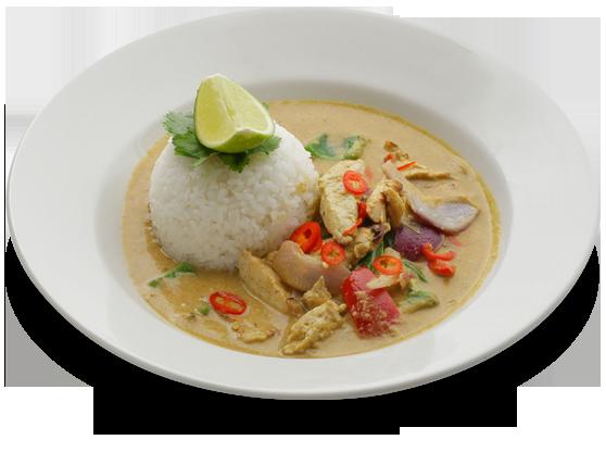 "shinsen" our japanese word of the day, means FRESH like the ingredients in our chicken raisukaree #japaneseinspired