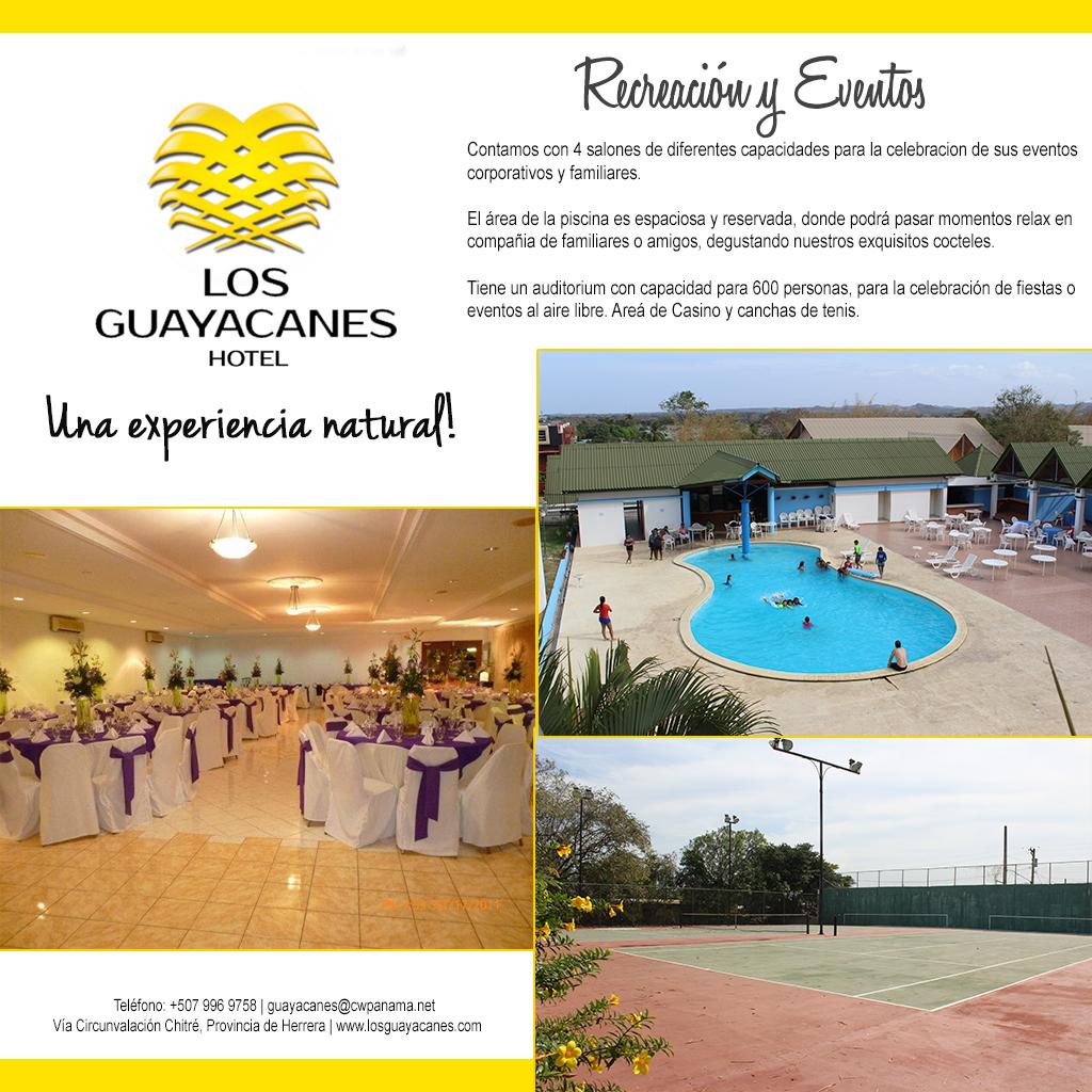 #HotelLosGuayacanes #Panama #Chitre #Eventos #Recreación