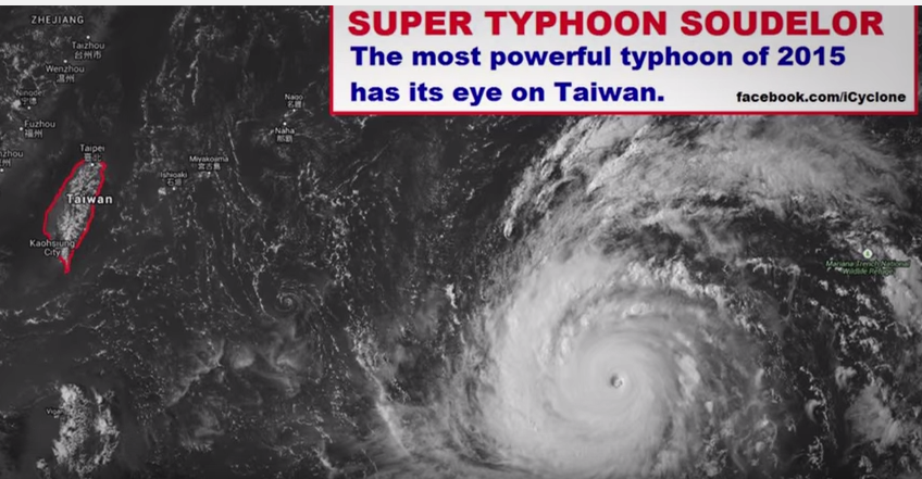 ICYMI: Super #typhoon Soudelor is barreling its way through the Pacific Ocean: youtu.be/IYk6Z1EDJAg #Soudelor