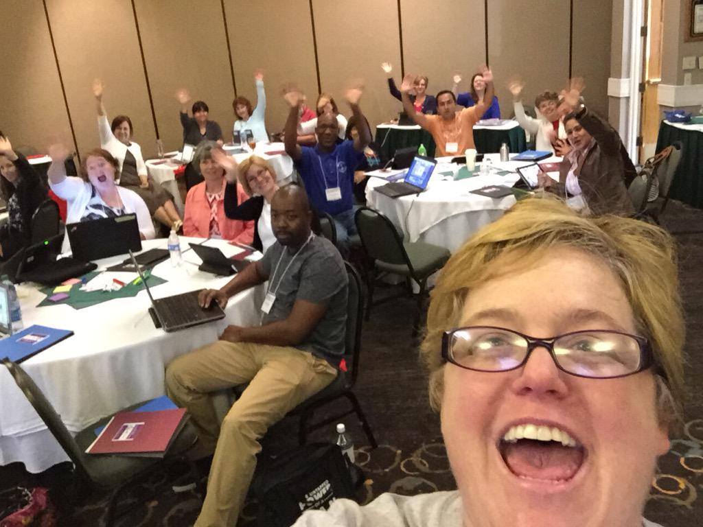 MershonV's tweet photo. #ncell15 @KristenDPBaker @Yolam68Y http://t.co/oz24GPka9k