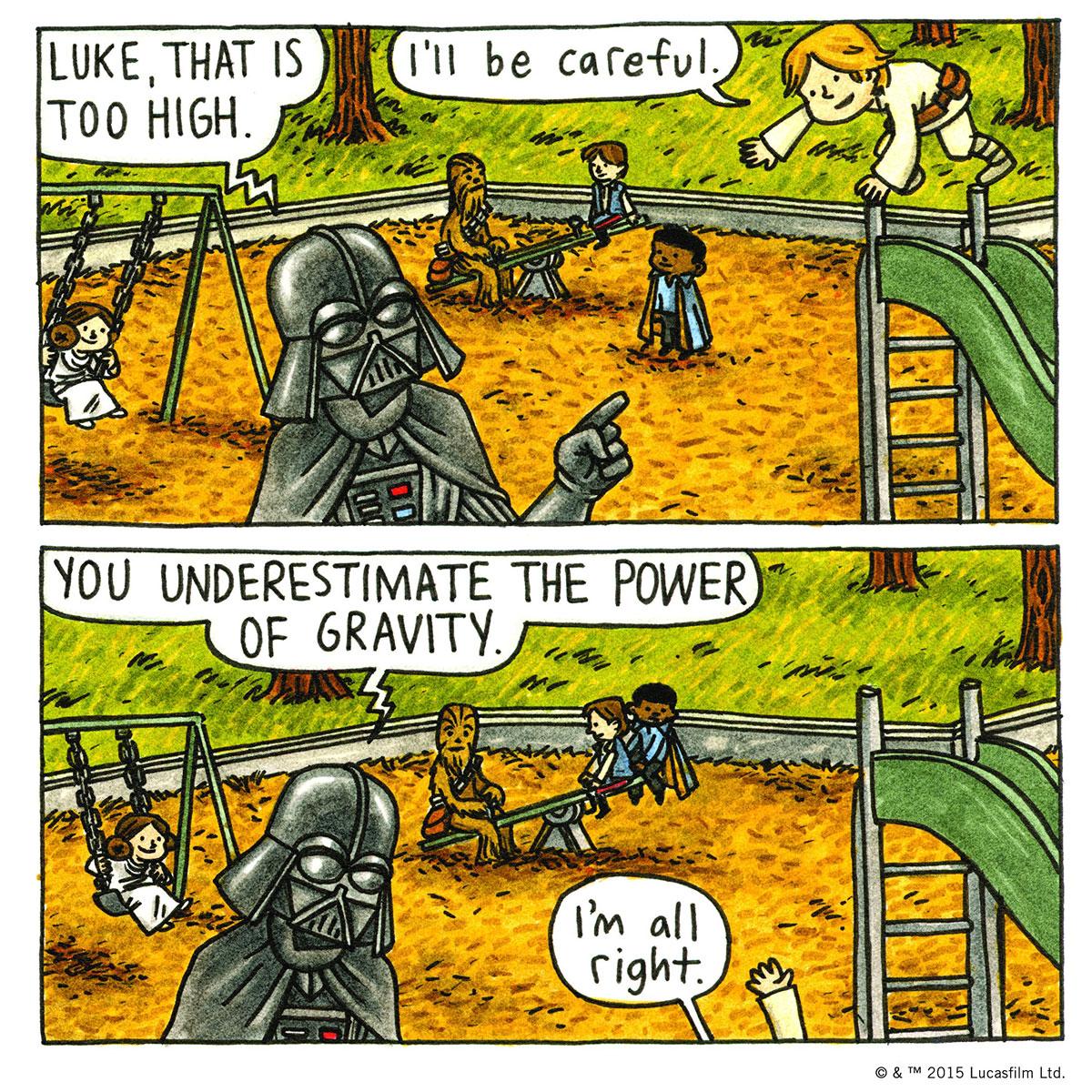 AmazonUK's tweet photo. Fatherhood by Darth Vader... http://t.co/Rs9r2R6xDd #StarWars http://t.co/PsGpKPAwfd