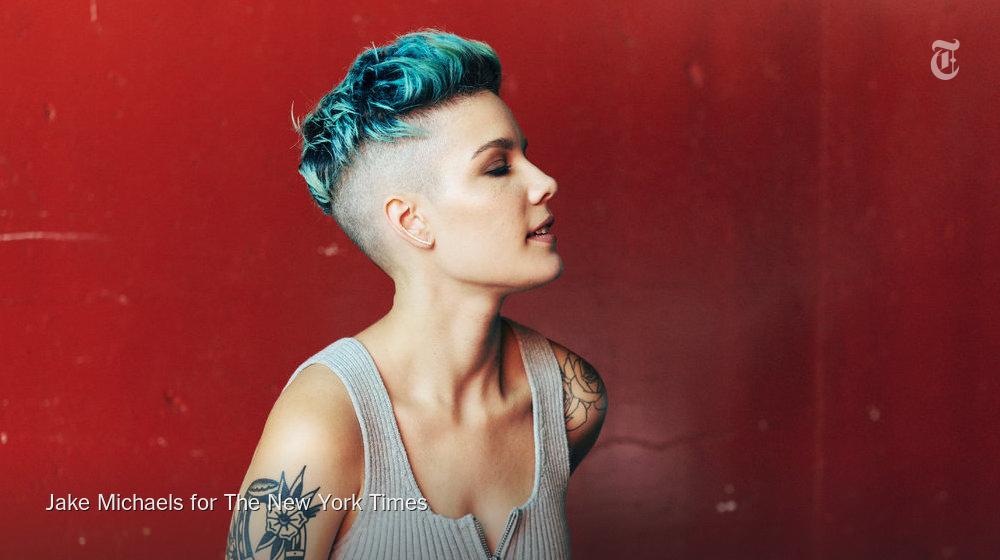 nytimesarts's tweet image. The singer @halsey identifies as “tri-bi”: bisexual, bipolar and biracial nyti.ms/1g9xQP6