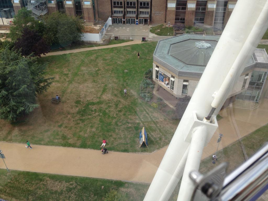 daveburton76's tweet photo. Views from Canterbury's answer to the London Eye - the #KentWheel! 😃 http://t.co/5qT7Nm7ffr